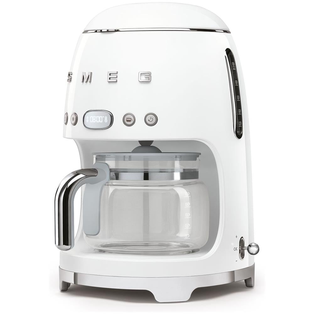 Macchina Caffè Americano DCF02WHEU 10 Tazze Linea Anni '50 Potenza 1050 Watt Colore Bianco - Foto 1