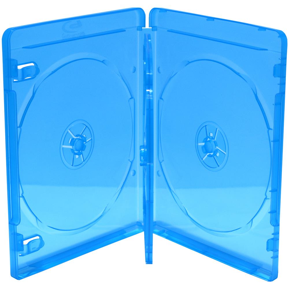 BOX38-3-30, Blu-ray, Blu, Trasparente, Plastica - Foto 2