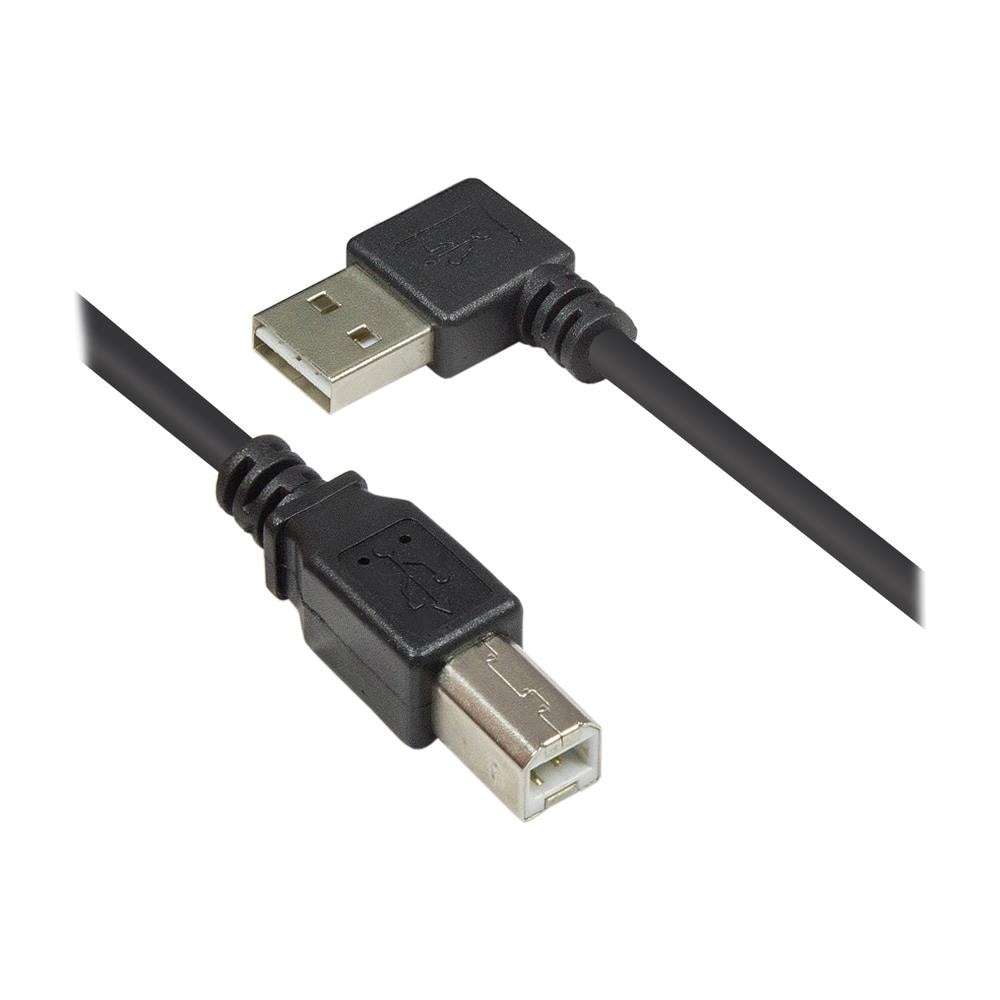 2510-EU005W 0.5m USB A USB B Nero cavo USB - Foto 1