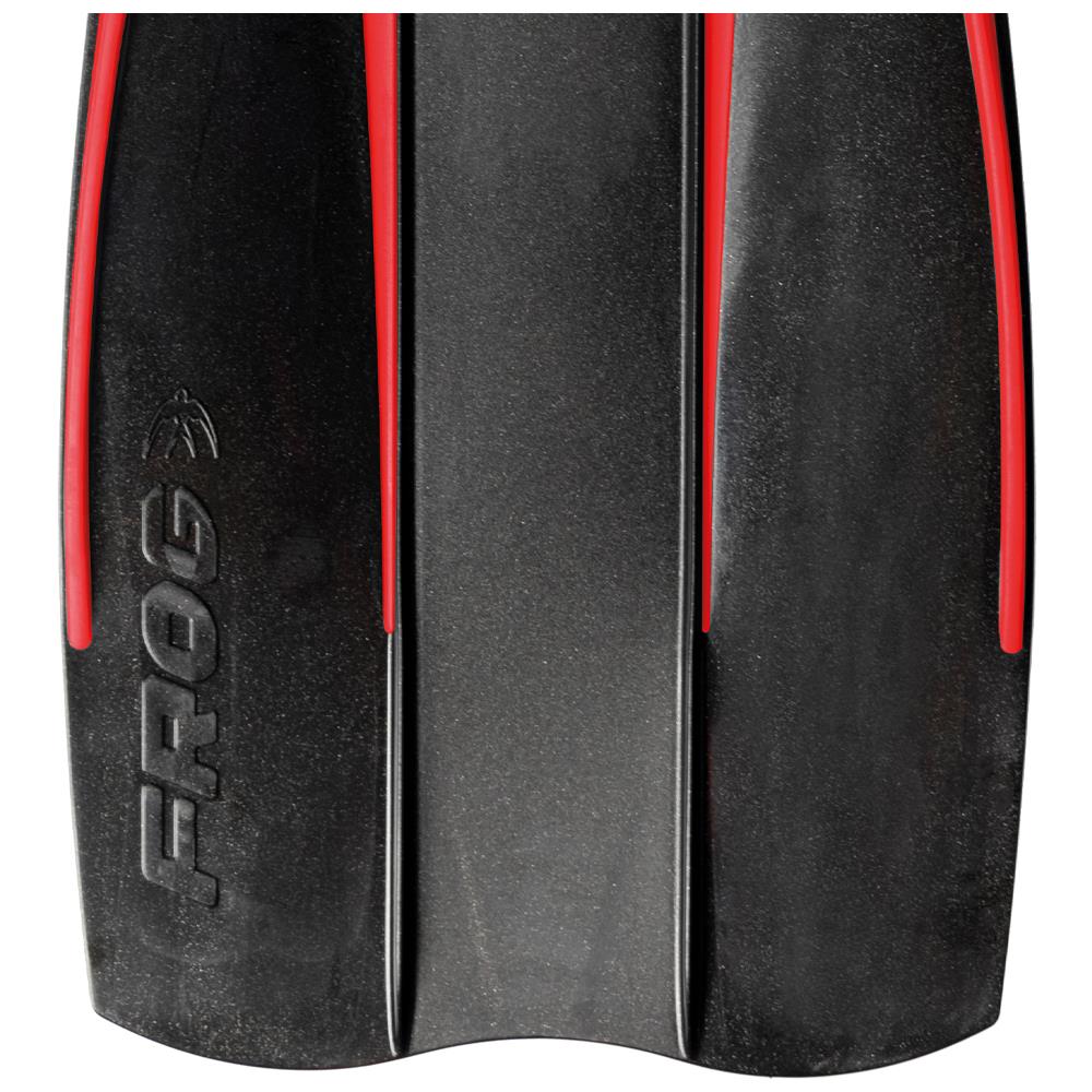 Pinne Frog Nero / rosso Xs / s Nero / rosso - Foto 3