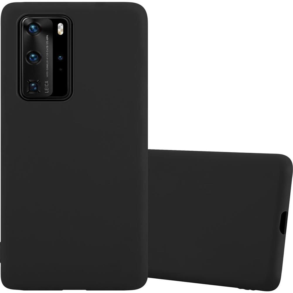 Custodia Compatibile Con Huawei P40 Pro+ In Candy Nero - Coperchio Protettivo In Silicone Tpu Flessibile - Foto 1