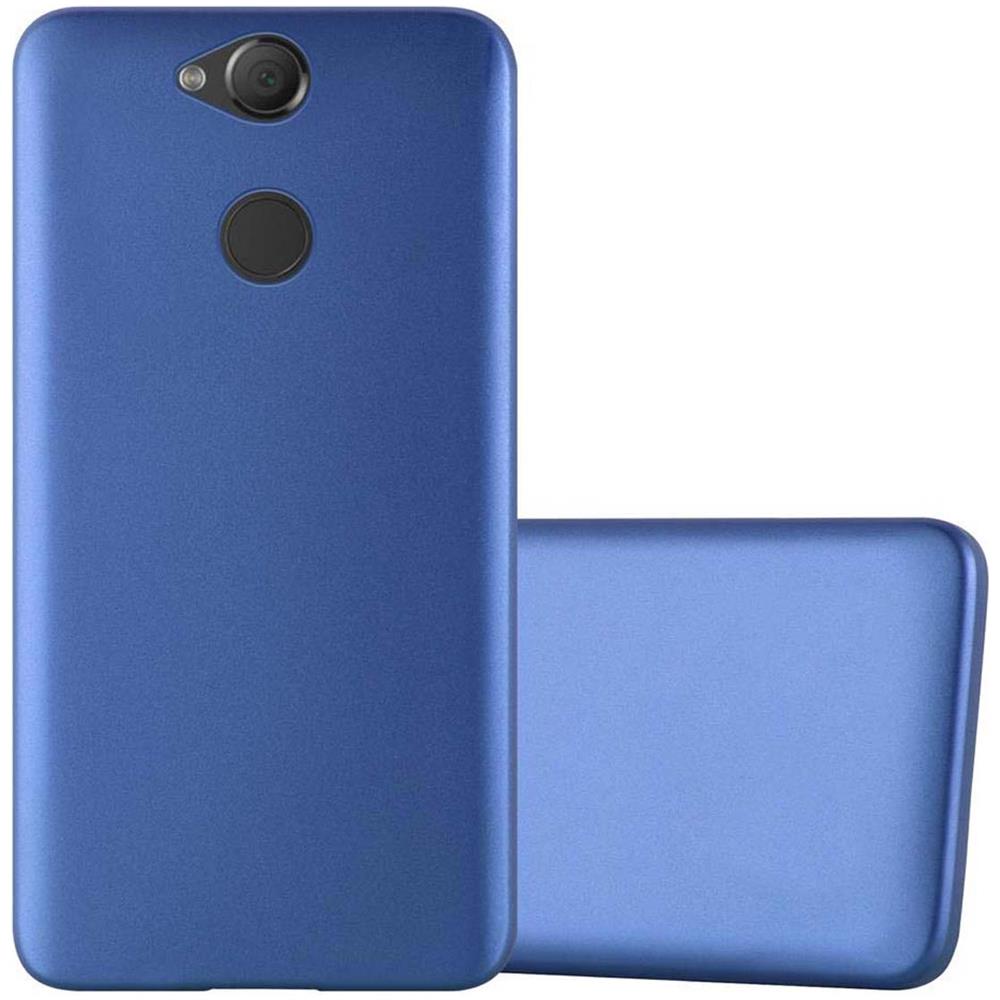Custodia Compatibile Con Sony Xperia Xa2 In Blu Metallico - Coperchio Protettivo In Silicone Tpu Flessibile - Foto 1