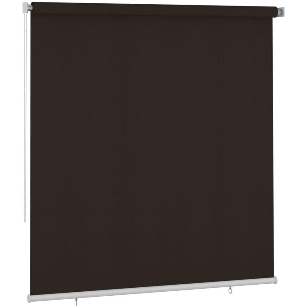 Tenda A Rullo Per Esterni 220x230 Cm Marrone Hdpe - Foto 2