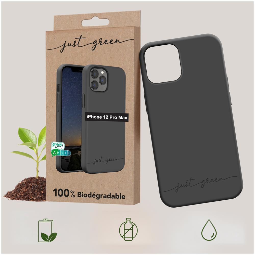 Cover Biodegradabile Per Iphone 12 Pro Max Nera - Foto 2
