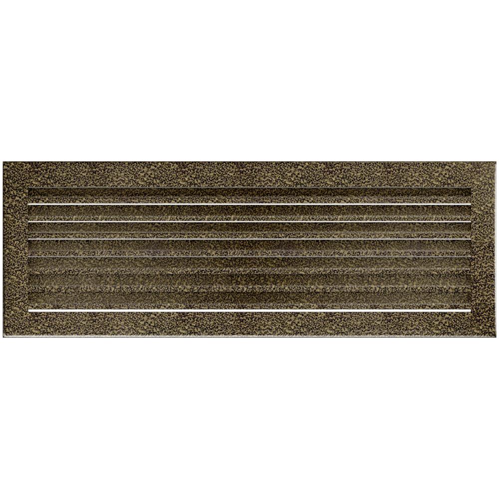 Griglia Di Aerazione Fresh 17x49 Nero E Oro - Foto 1
