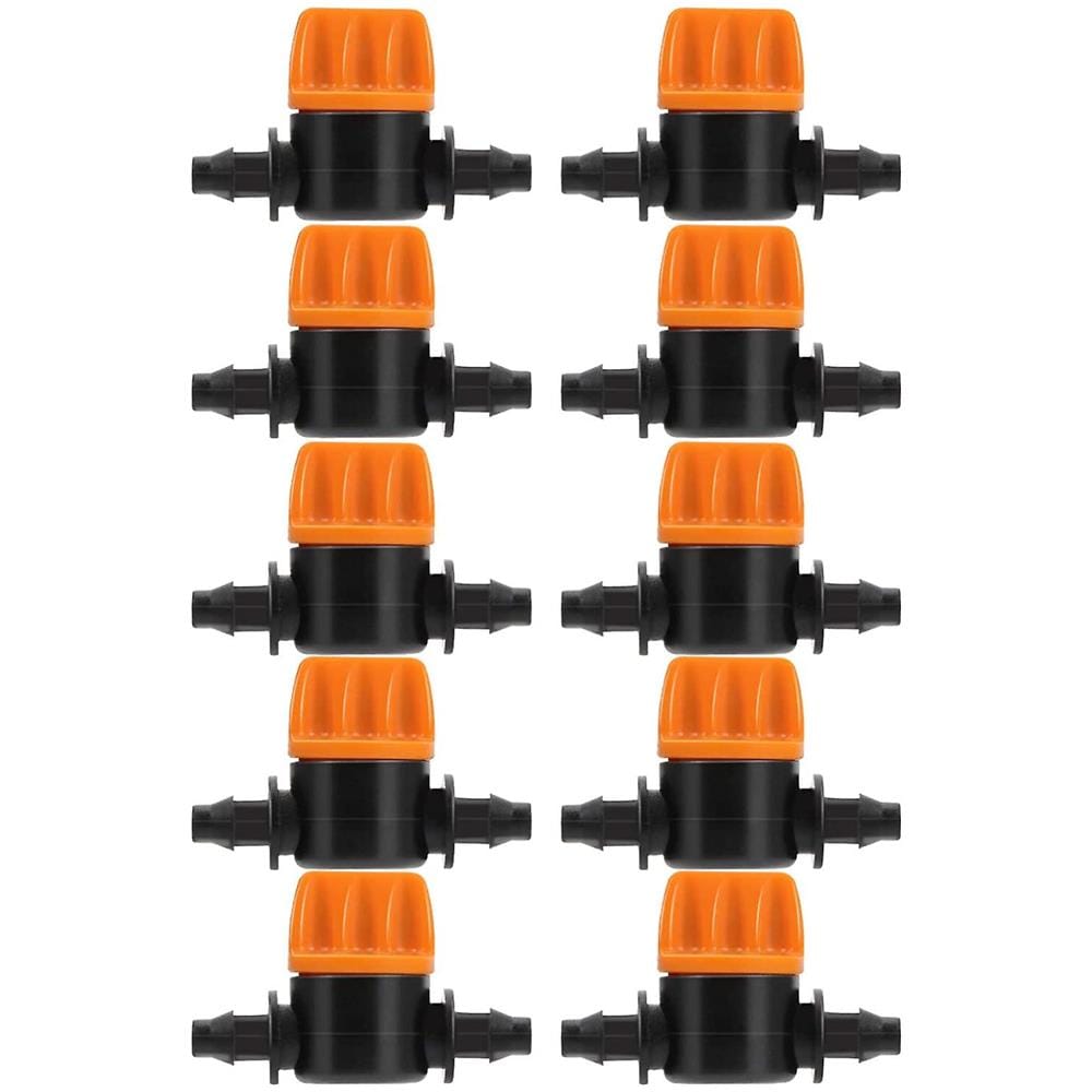 Set 6 Connettori A 4 Vie Per Irrigazione A Goccia - Adattatori Per Tubi Da Giardino 13/16 Mm E 4/7 Mm - Foto 7