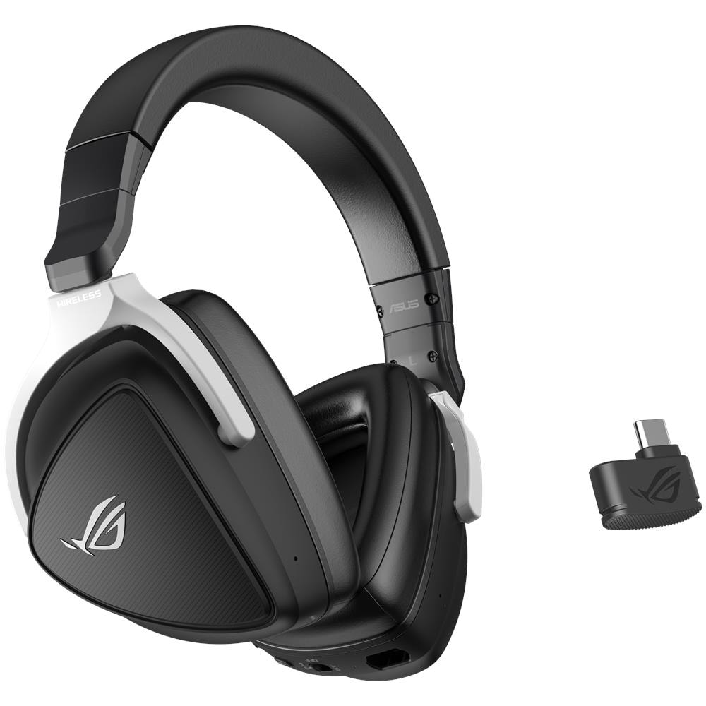 Cuffia Gaming ROG Delta S Wireless 2.4GHz Bluetooth Microfoni Colore Nero - Foto 2
