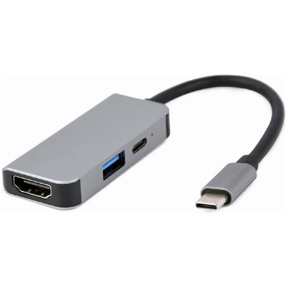 Adattatore Combinato Usb Type-c Cablexpert (hub Hdmi Pd) - A-cm-combo3-02 - Foto 1