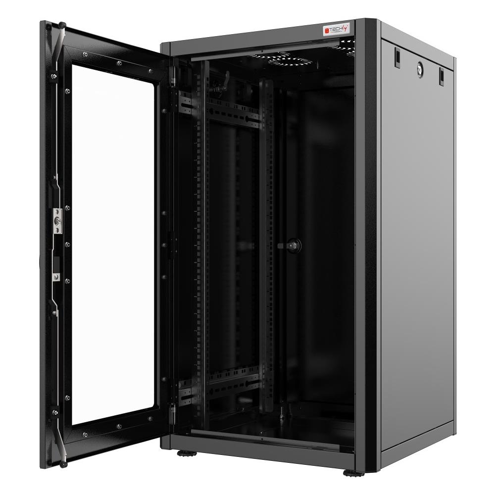 I-CASE EN-2066B rack 20U Rack indipendenti Nero - Foto 2