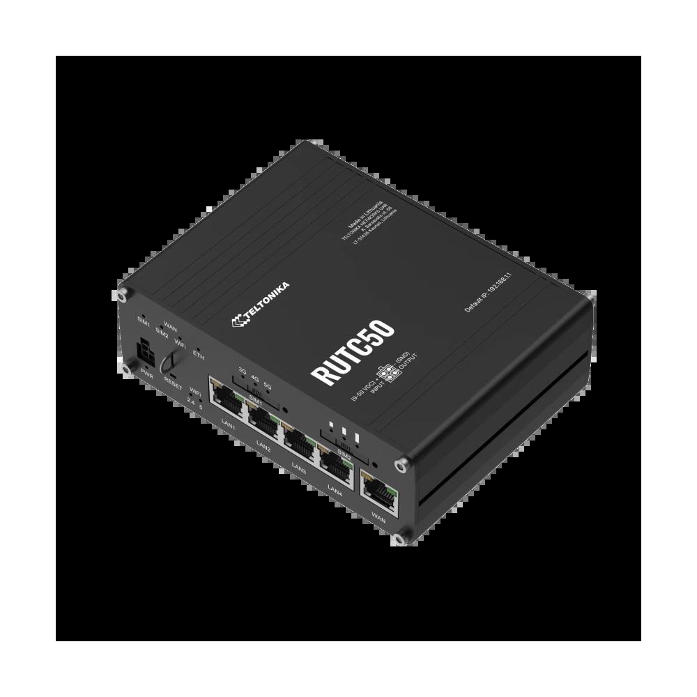 Router Wireless RUTC50 Gigabit Ethernet Dual-band (2.4 GHz / 5 GHz) 5G Colore Nero - Foto 2