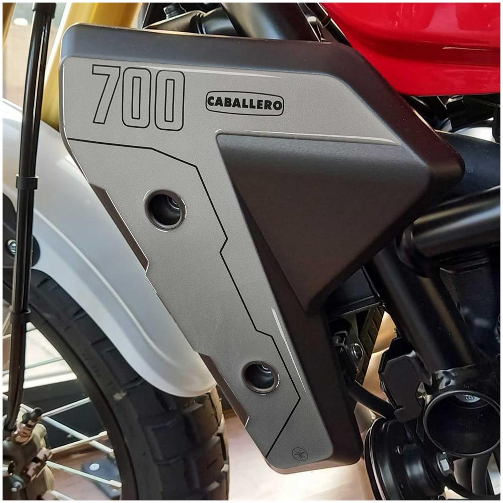 Adesivi 3D Protezioni Deflettori Moto Compatibili Con Fantic Caballero 700 - Foto 2