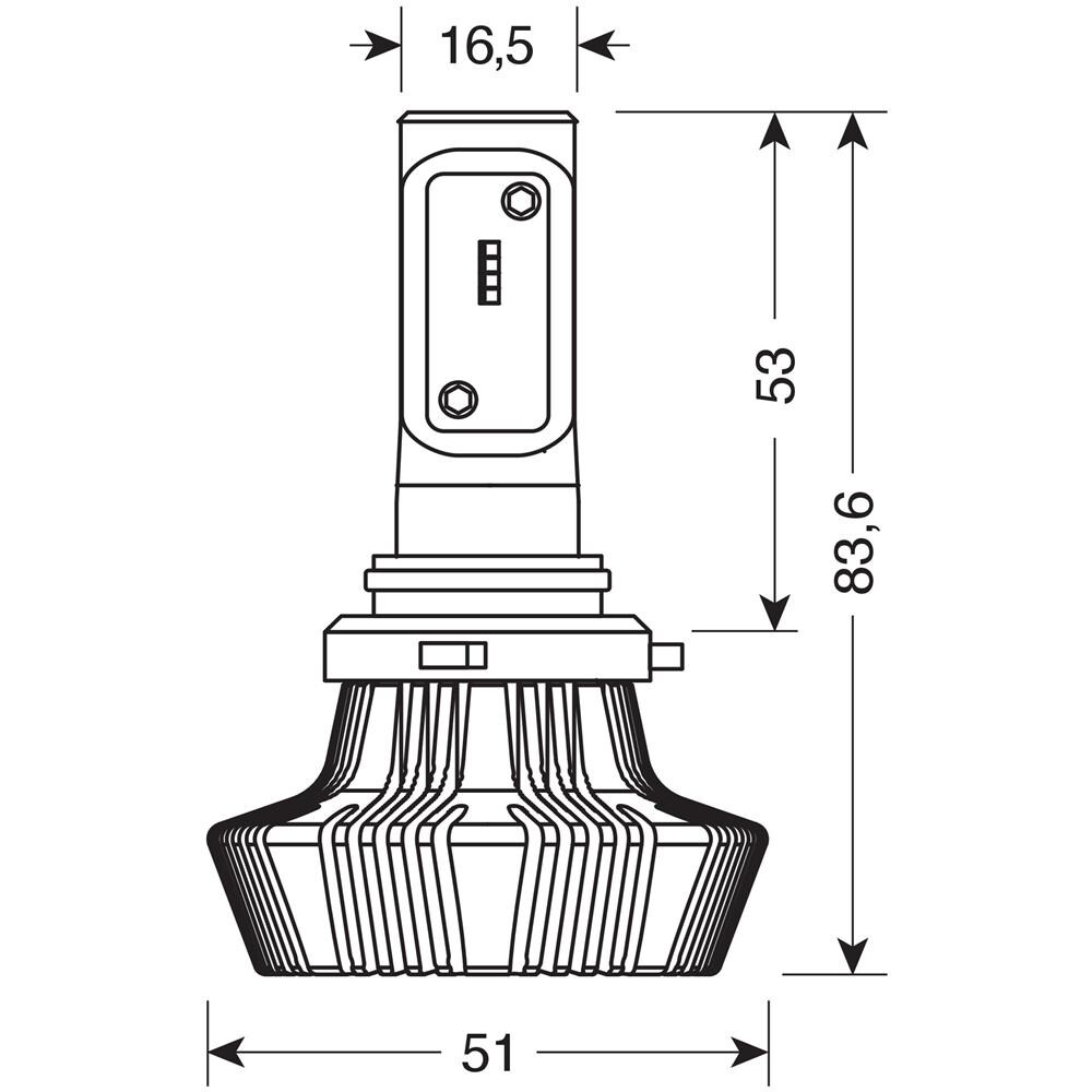 da Halo-led H10 12-24v 25w - 8leds-zes - Foto 6