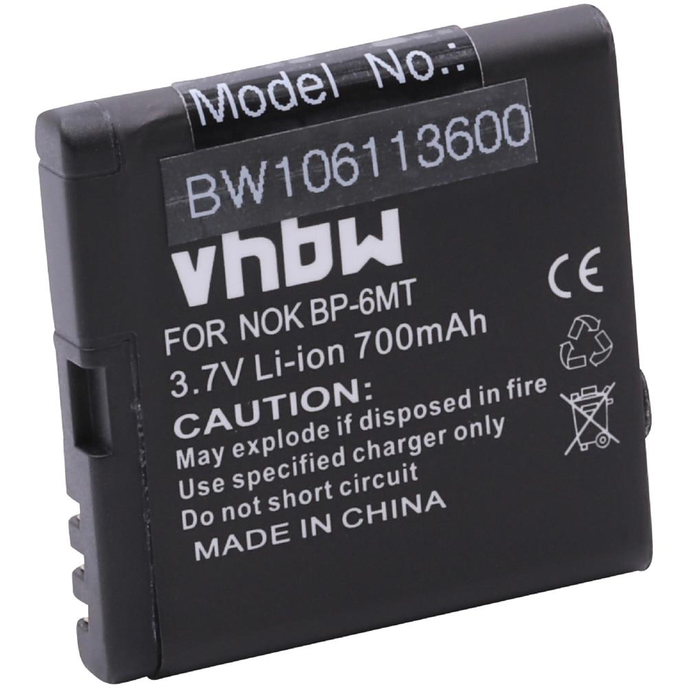 Batteria Li-ion Sostitutiva Per Nokia E51 / N81 / N81 8gb / N82 / 6720 Classic / E 51 N 81 82 Sostituisce L´originale Nokia Bp-6mt - Foto 2