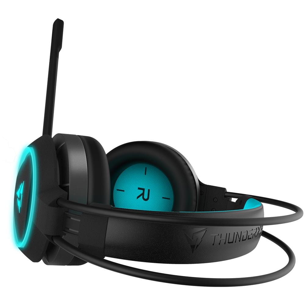 ThunderX3 AH7GLOW, cuffie, Led Halo, suono 2.0, driver da 5 cm - Foto 3