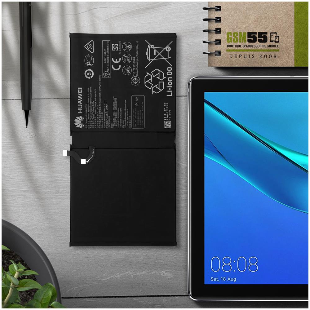 Batteria Ricambio Originale Hb299418ecw 7500 Mah Mediapad M5 Lite M5 10.8 - Foto 6