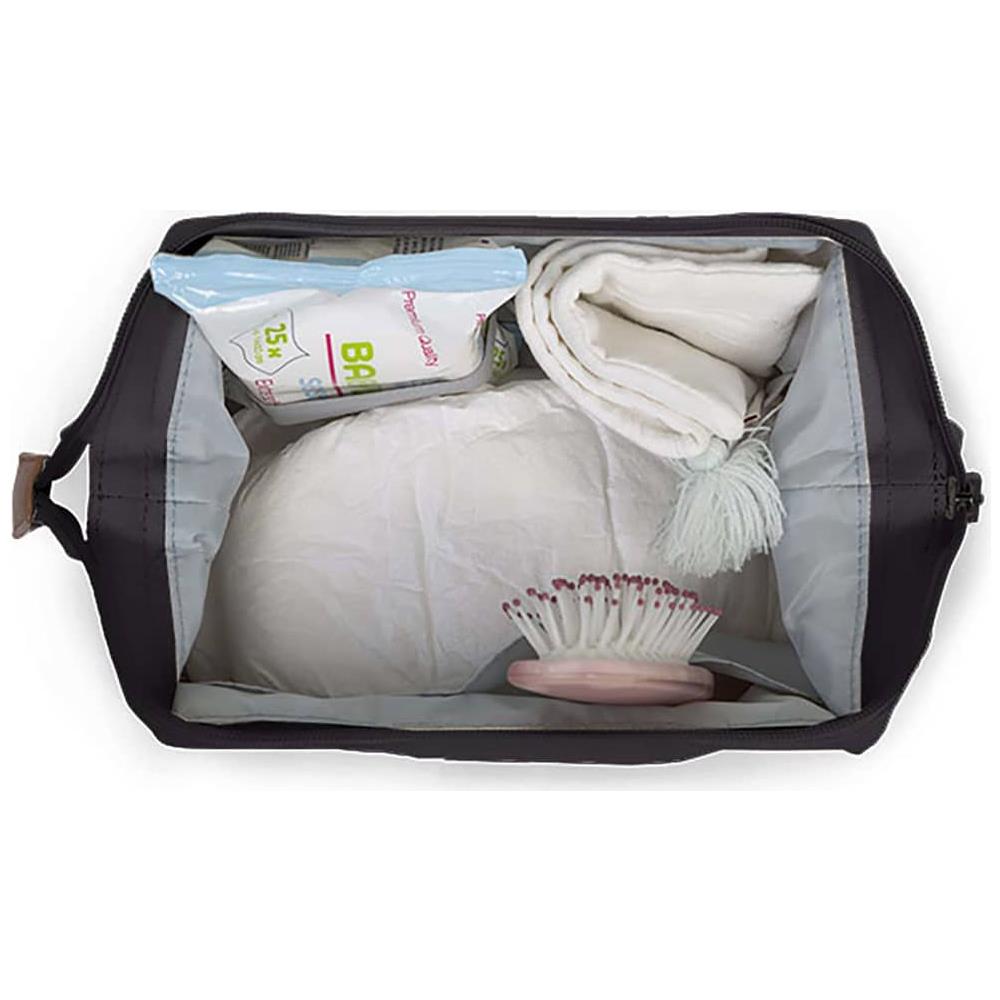 Borsa da Toilette Baby Necessities Nero e Oro - Foto 3