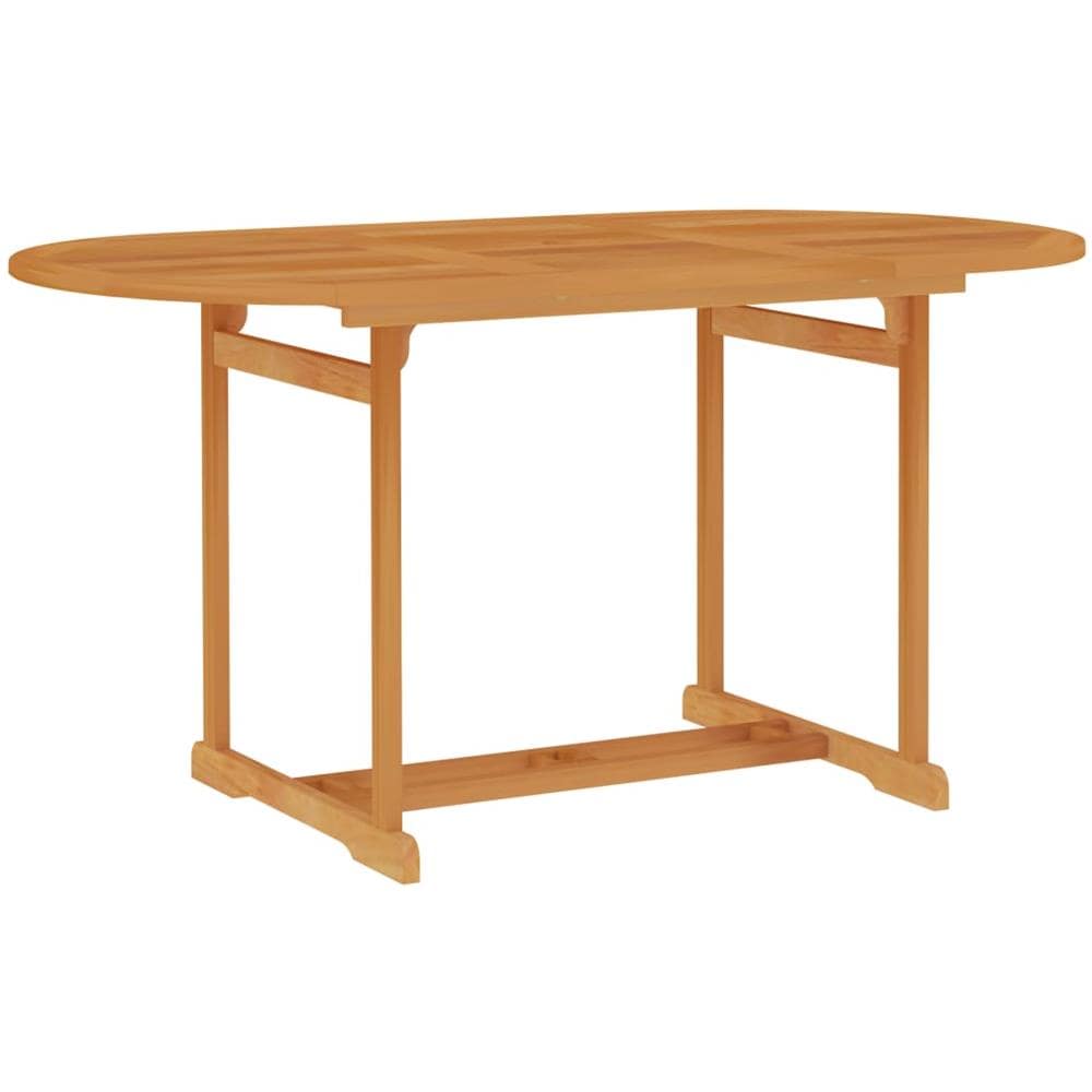Set da Pranzo da Giardino 7 pz con Cuscini Legno di Teak - Foto 2