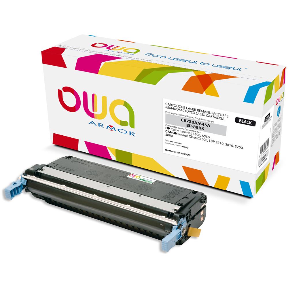 K12190OW, Nero, Laser, HP, Color LaserJet 5500, 5550, Scatola - Foto 3