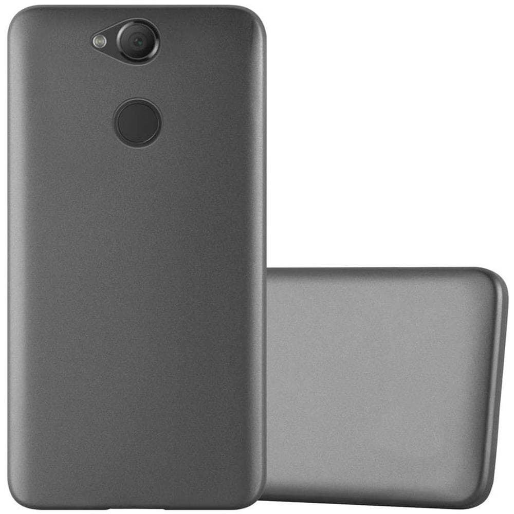 Custodia Compatibile Con Sony Xperia Xa2 In Grigio Metallico - Coperchio Protettivo In Silicone Tpu Flessibile - Foto 1
