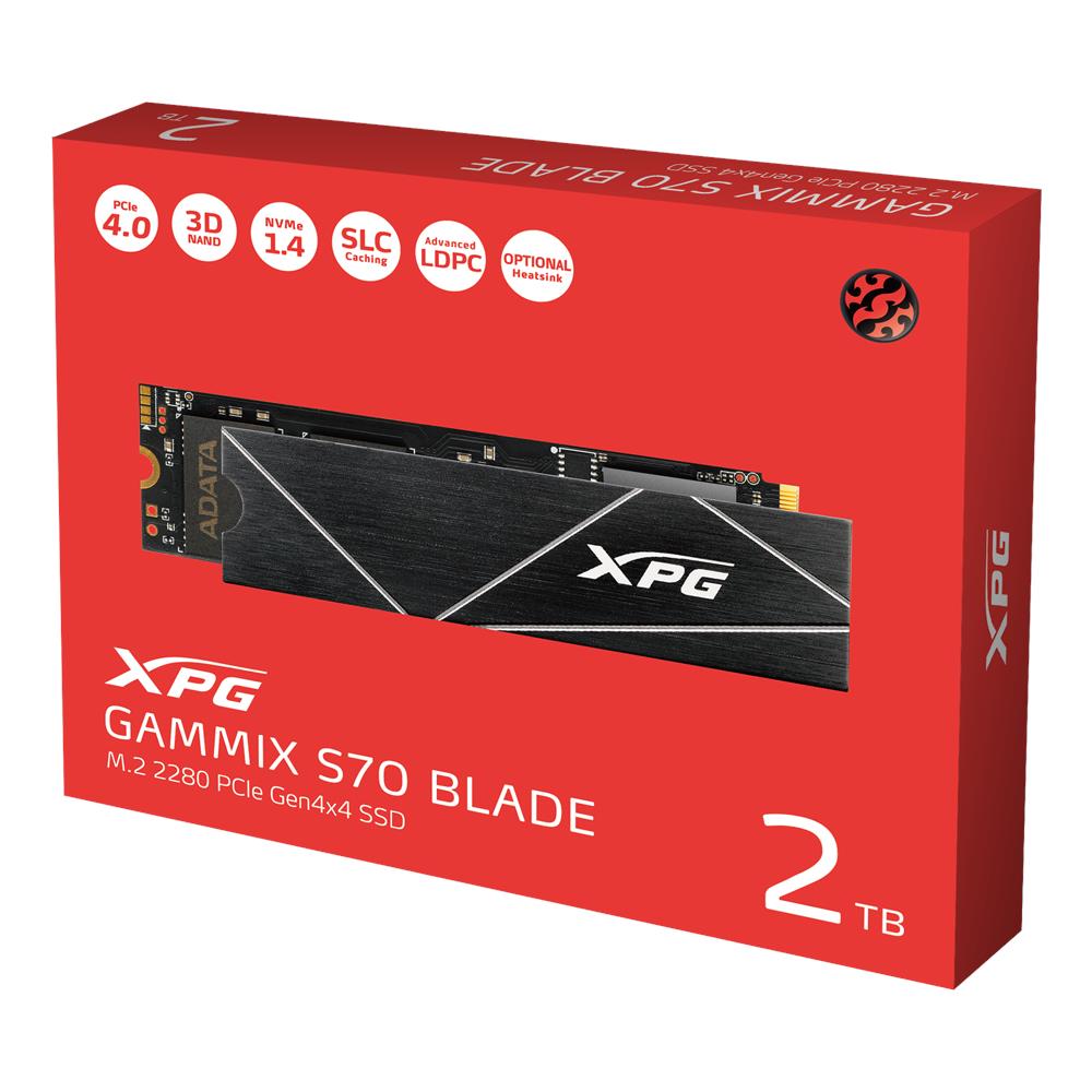 SSD 2 TB Serie XPG Gammix S70 Blade M.2 Interfaccia PCI Express 4.0 - Foto 5