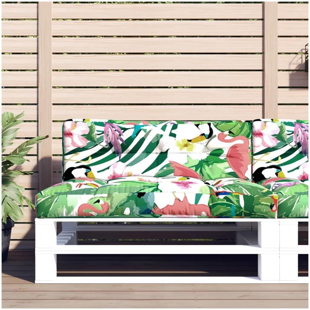 Cuscini Per Divani In Pallet 2 Pz Multicolore In Tessuto - Foto 1