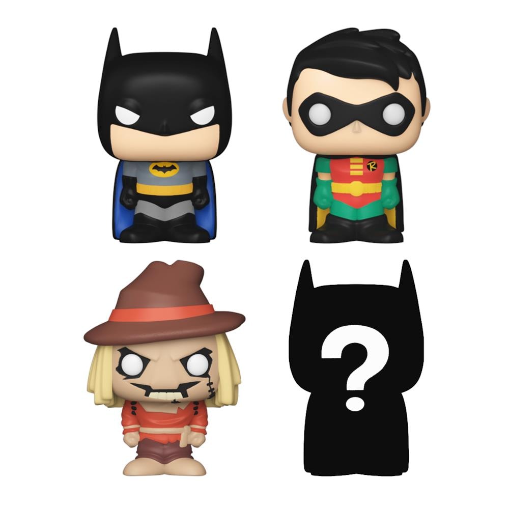 Bitty Pop! Dc - Batman 4pk Vinyl Figures 2 Cm - Foto 1