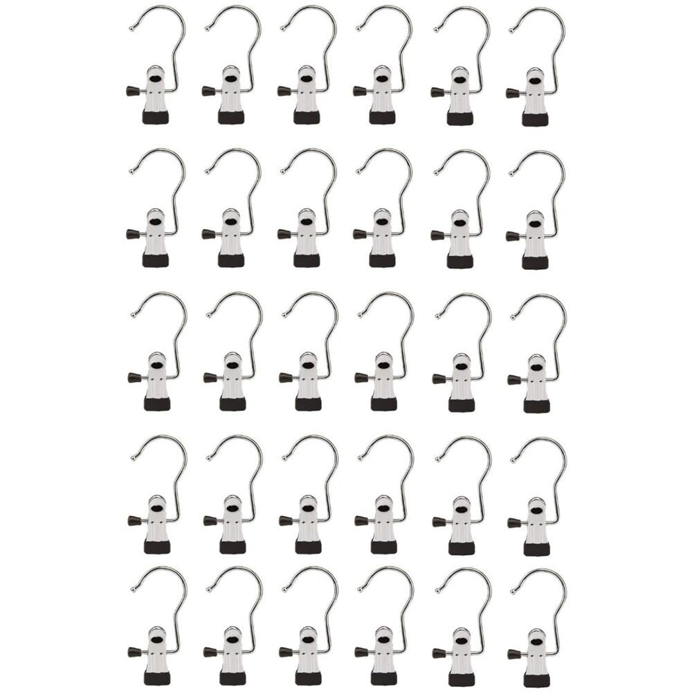 Appendiabiti Con Clip Acciaio Inossidabile 30-pack - Foto 1