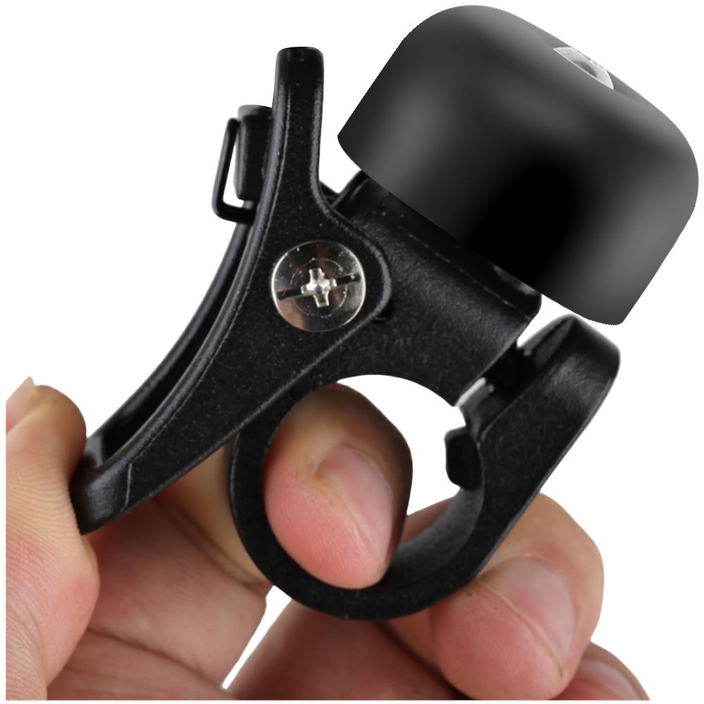 Campanello Per Xiaomi M365, Pro, 2, 3, 1s Ed Essential Gancio Sa Stelo Nero - Foto 2