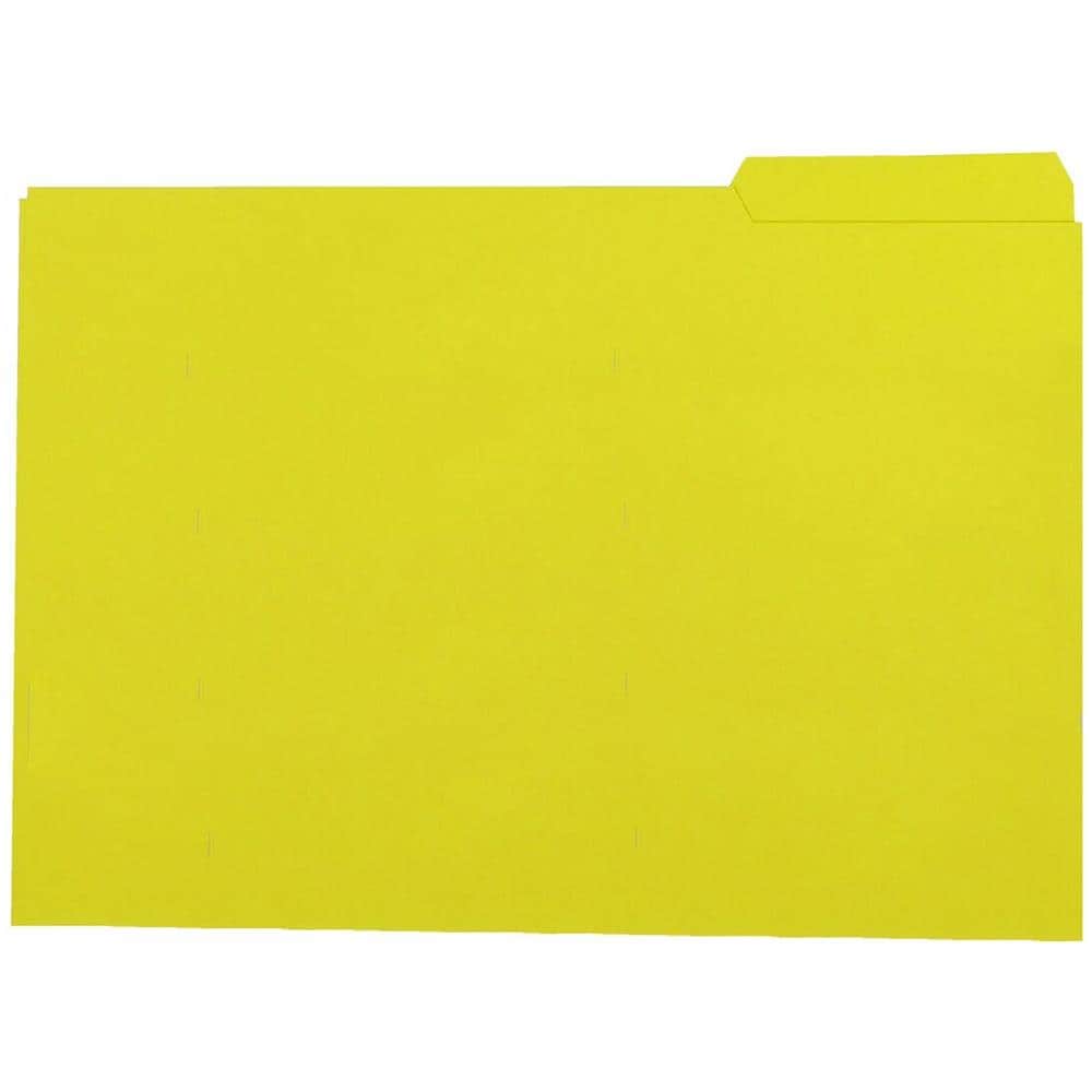 Sottocartella Scheda Per Nome Giallo Din A4 50 Pezzi - Foto 1
