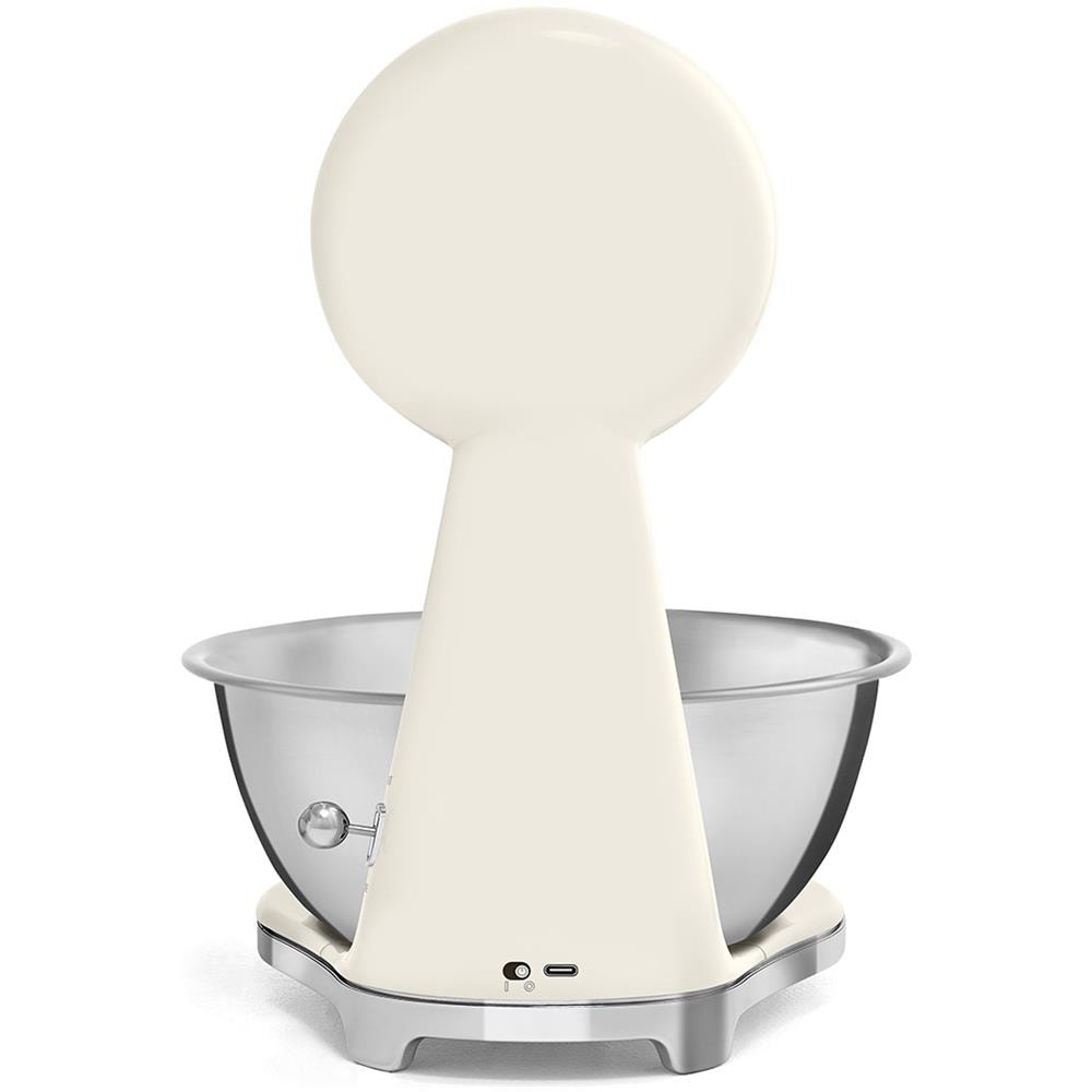 Bilancia da Cucina Elettronica KSF01CRWW con Capacità Massima 5 kg Display LCD Colore Acciaio Inox / Crema - Foto 6