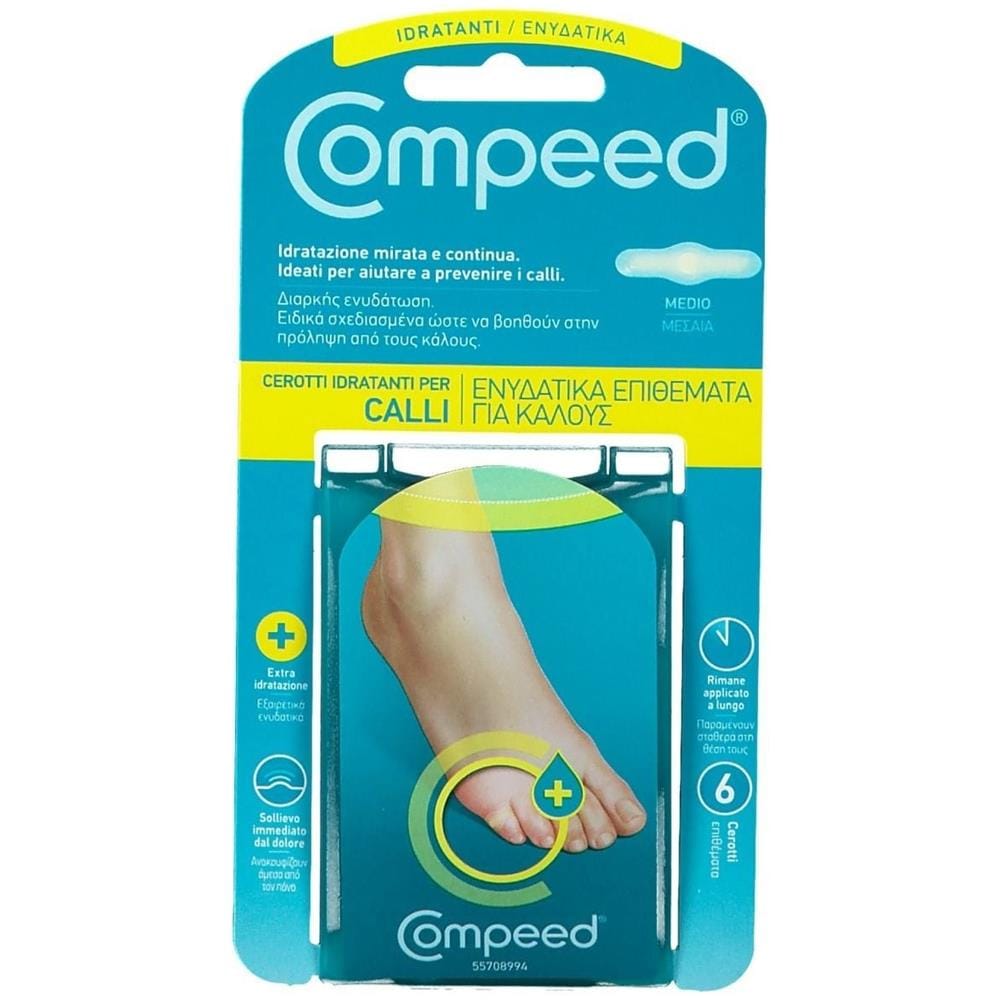 Compeed Cerotti per Calli Idratanti 6 Pezzi - Foto 1