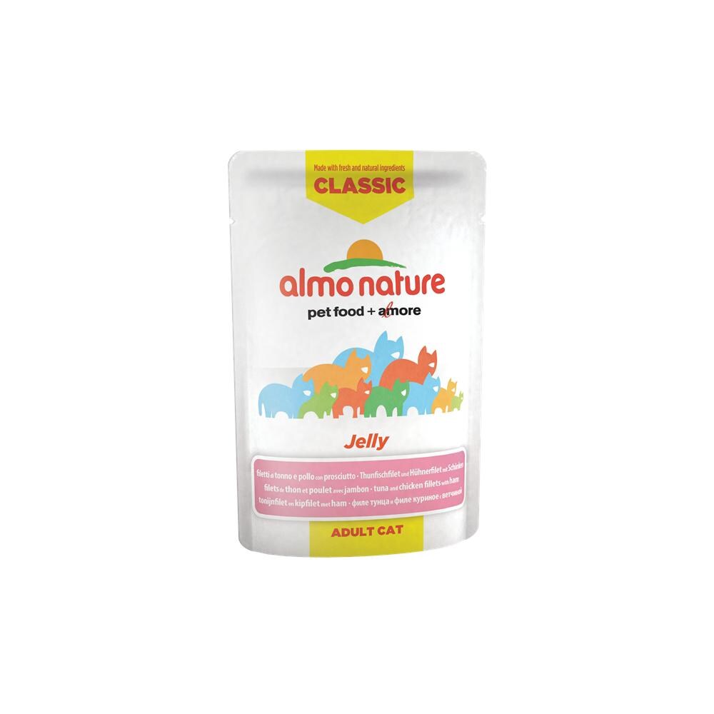 Classic Jelly Gatto - Busta 55 G Tonno Pollo E Formaggio - Foto 1