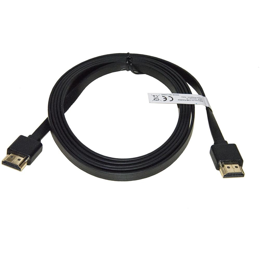 ver CAVO PIATTO HDMI ULTRA SLIM 4K CON MINI CONNETTORI SALVASPAZIO MT 1,8 - Foto 1