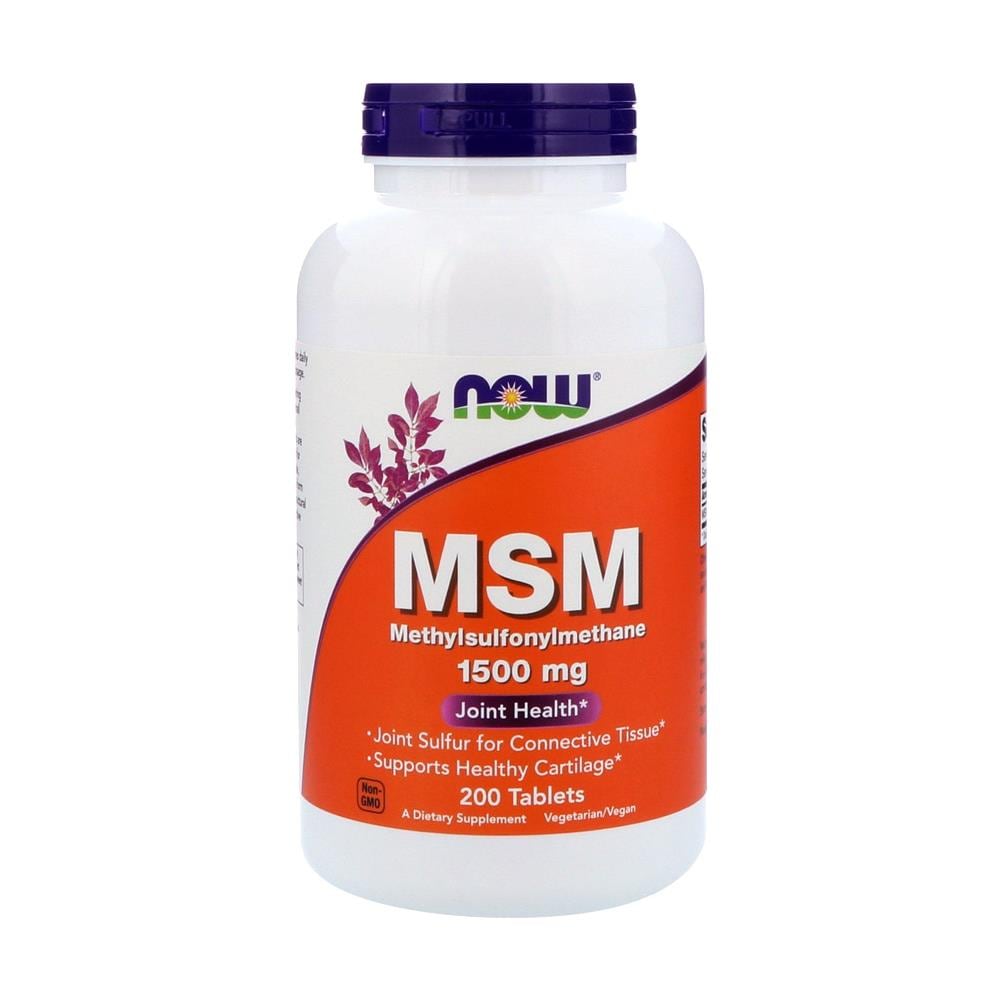 Msm 1500 Mg - 200 Tablets - Metilsulfonilmetano - Foto 1