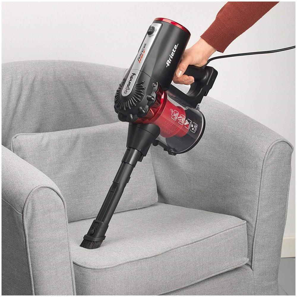 Scopa Elettrica Handy Force RBT Capacità 0.5 L Potenza 600 W Colore Nero / Rosso - Foto 7