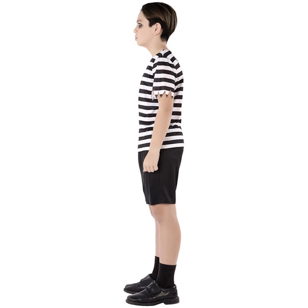 Costume Famiglia Macabra Bambino - Taglia: 10 - 12 Anni (145 - 160 Cm)  - Foto 3