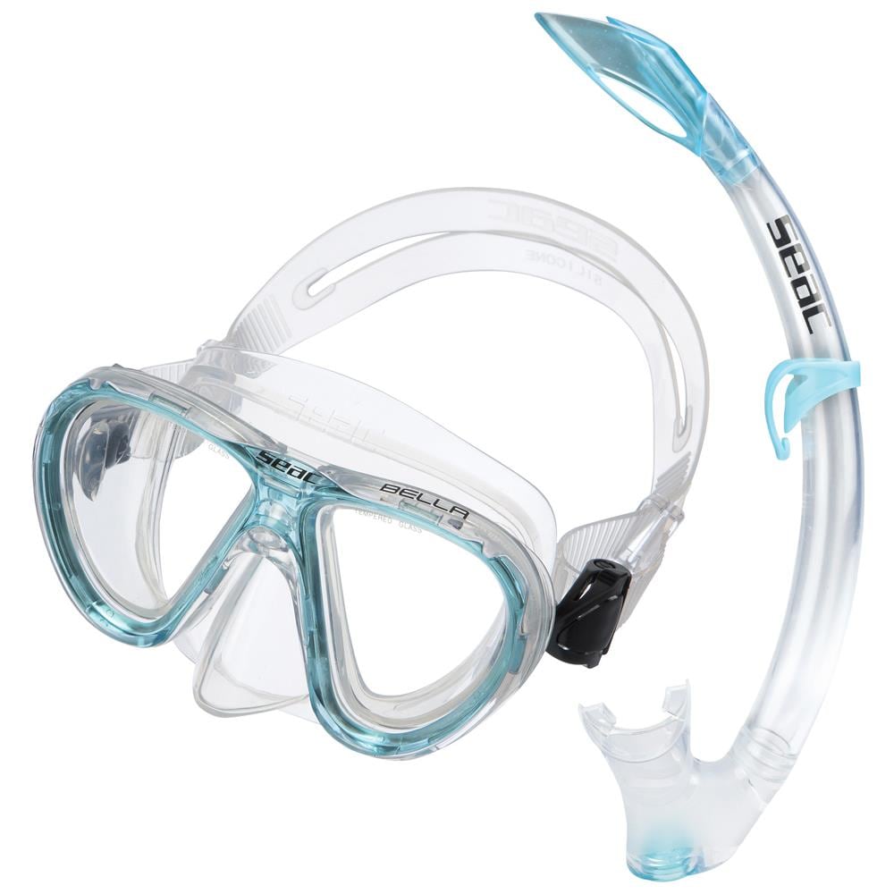 Masque Et Tuba De Plonge Bella - Enfant - Bleu Turquoise - Foto 2
