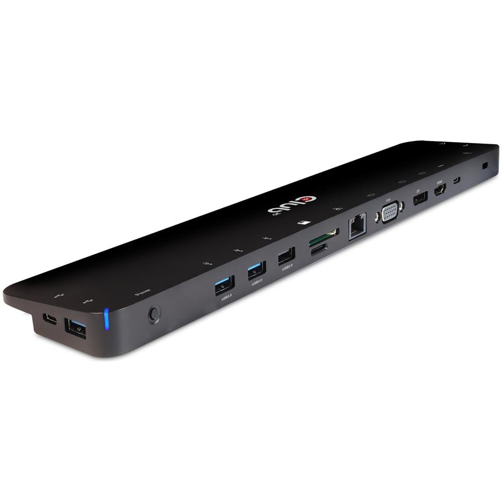 CSV-1564W100 Replicatore di Porte e Docking Station per Notebook USB 3.2 Gen 1 (3.1 Gen 1) Type-C Nero - Foto 1