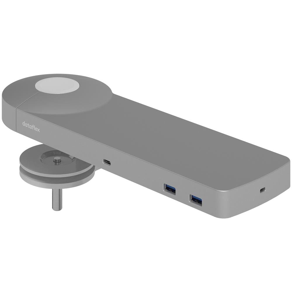 Viewlite link docking station USB-C EUR - scrivania 812 Colore Argento / Bianco - Foto 1