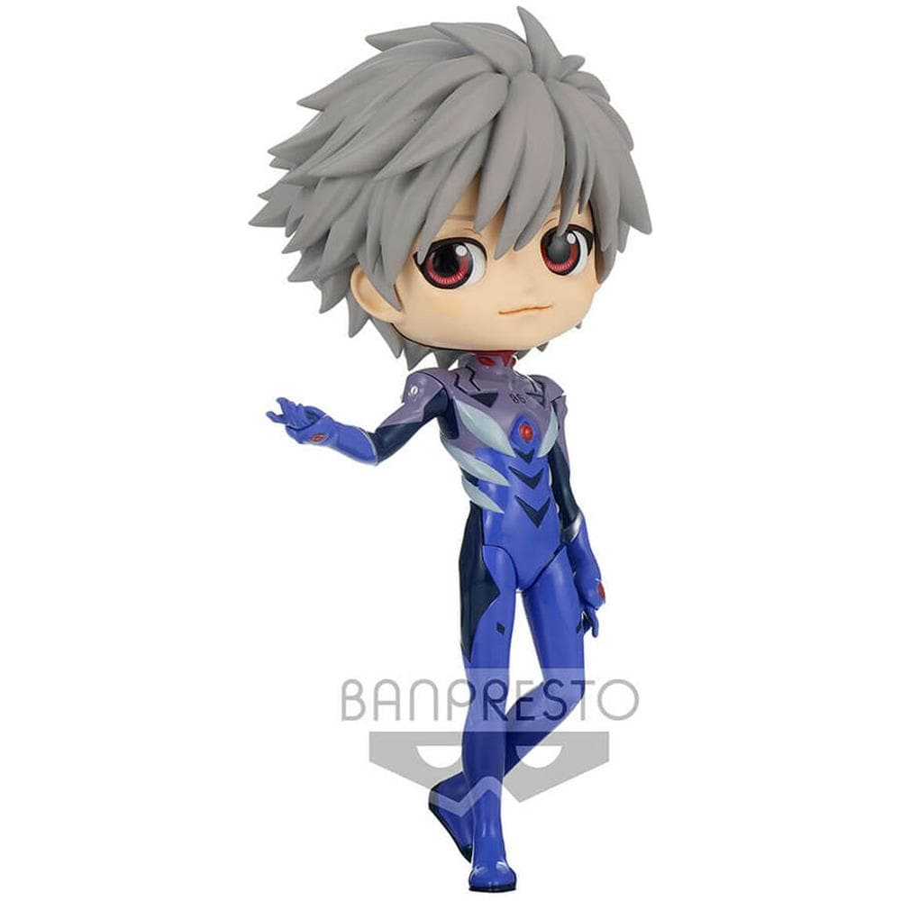 Evangelion: - New Theatrical Edition Q Posket Figure Kaworu Nagisa Plugsuit Style Ver. B - Foto 1