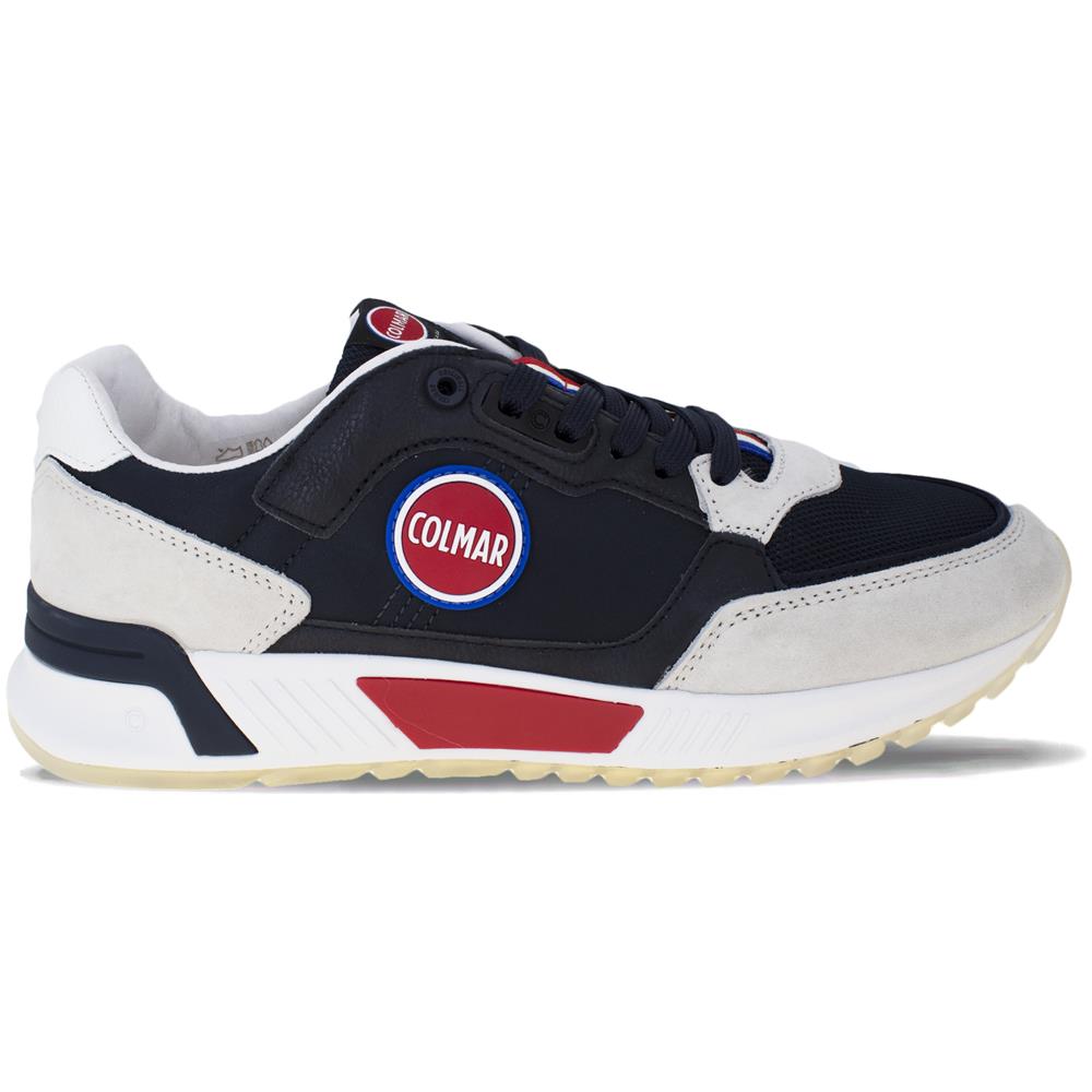 COLMAR scarpe sneaker uomo TRAVIS SPORT BOLD 015 ROSSO BLU inverno 202 –  dodo.club
