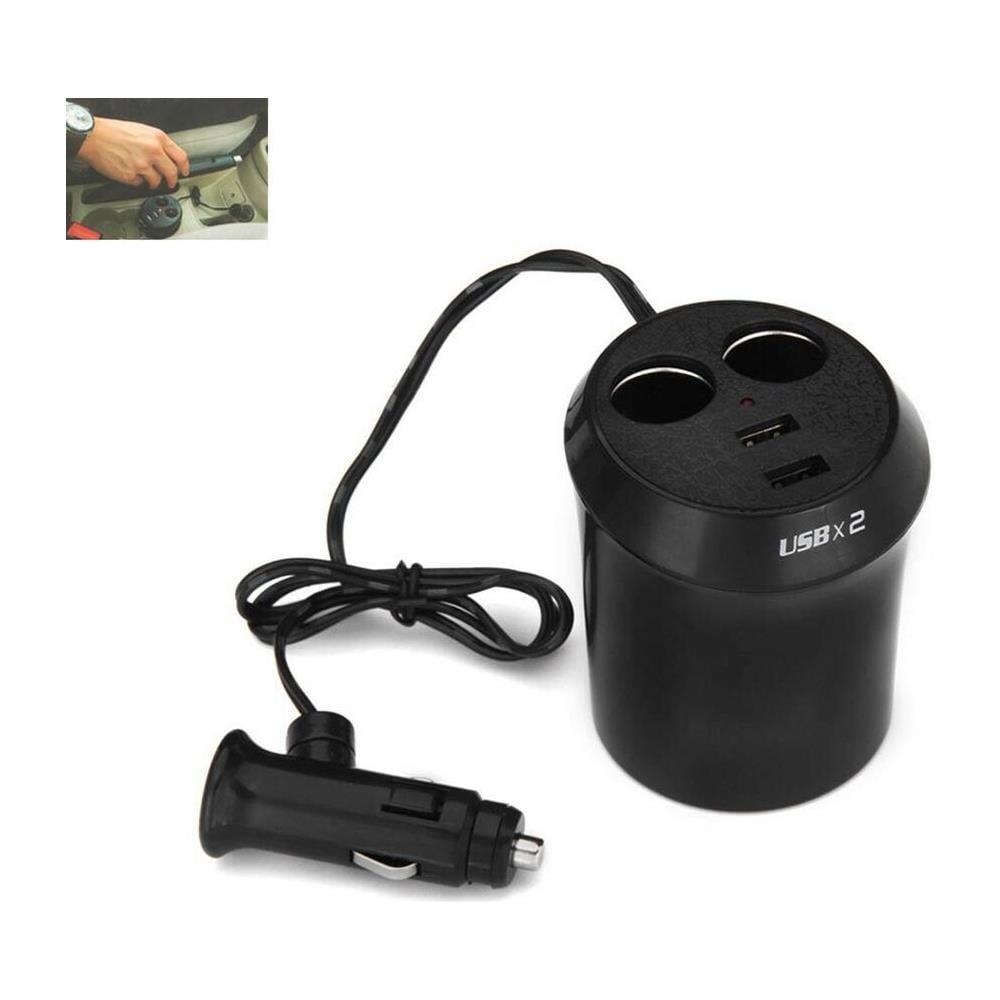 Sdoppiatore 2 Presa Accendisigari Caricabatterie 2 Porta Usb Carica Cellulare - Foto 1