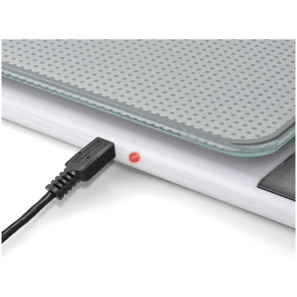 Ks1320 Bilancia Da Cucina Bianco Superficie Piana Rettangolo Bilancia Da Cucina Elettronica - Foto 2