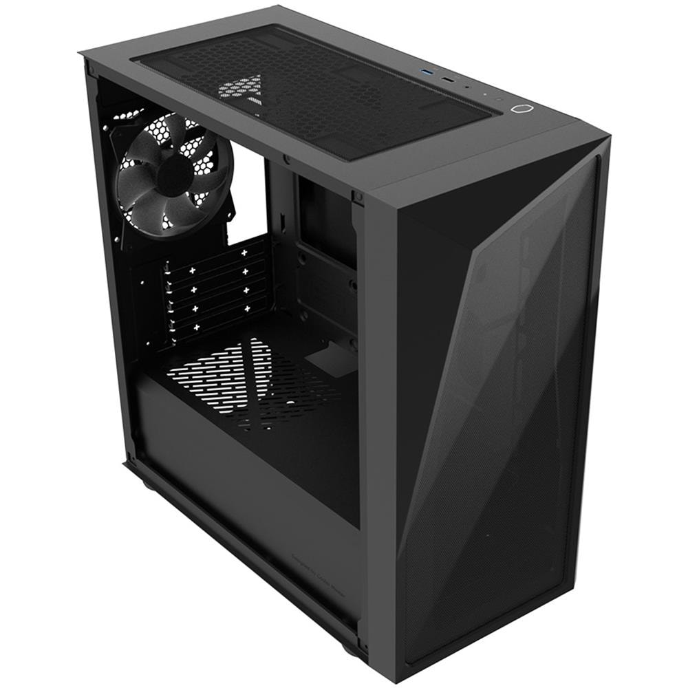 Case CMP 320L Mini Tower micro ATX / Mini-ITX 1 Porta USB 3.2 Colore Nero (Finestrato) - Foto 1