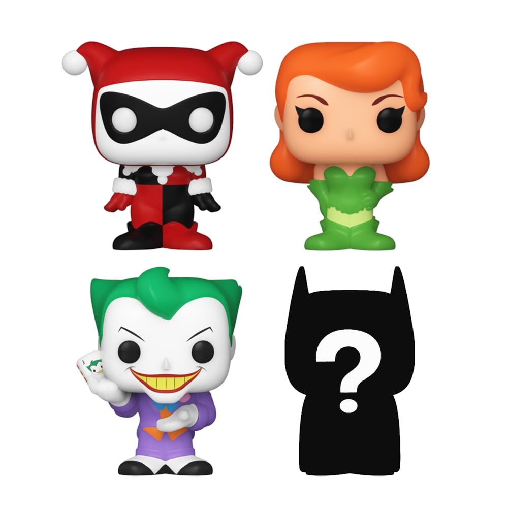 Bitty Pop! Dc - Harley Quinn 4pk Vinyl Figures 2 Cm - Foto 1