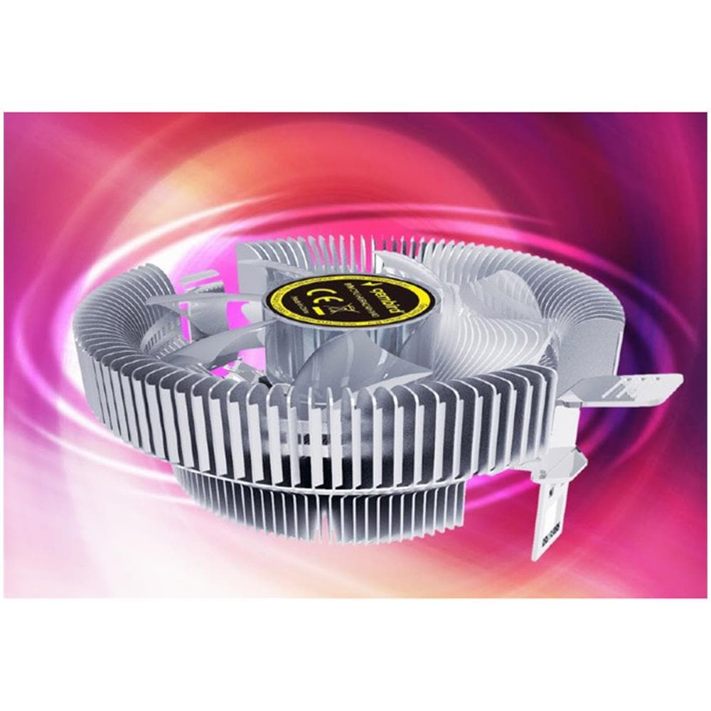 9cm 55w 4pin Led Blu Ventola Di Raffreddamento Della Cpu - Foto 2