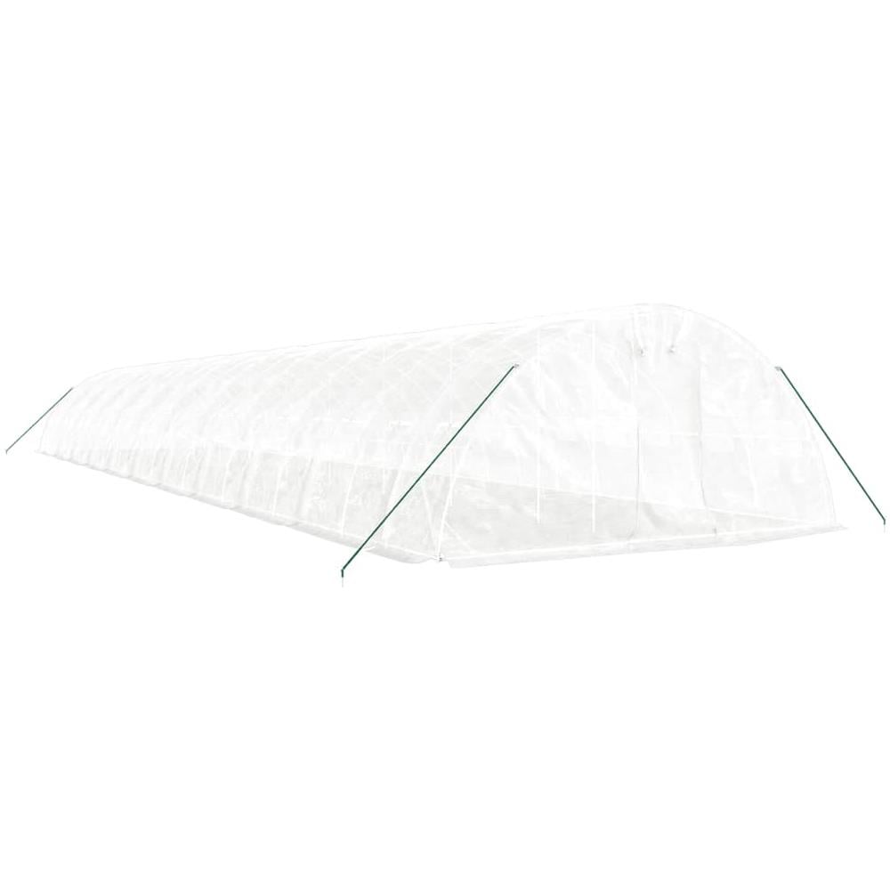 Serra Con Telaio In Acciaio Bianco 110 M 22x5x2,3 M - Foto 3