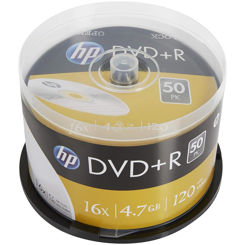 DRE00026 DVD vergine 4,7 GB DVD+R 50 pz - Foto 1