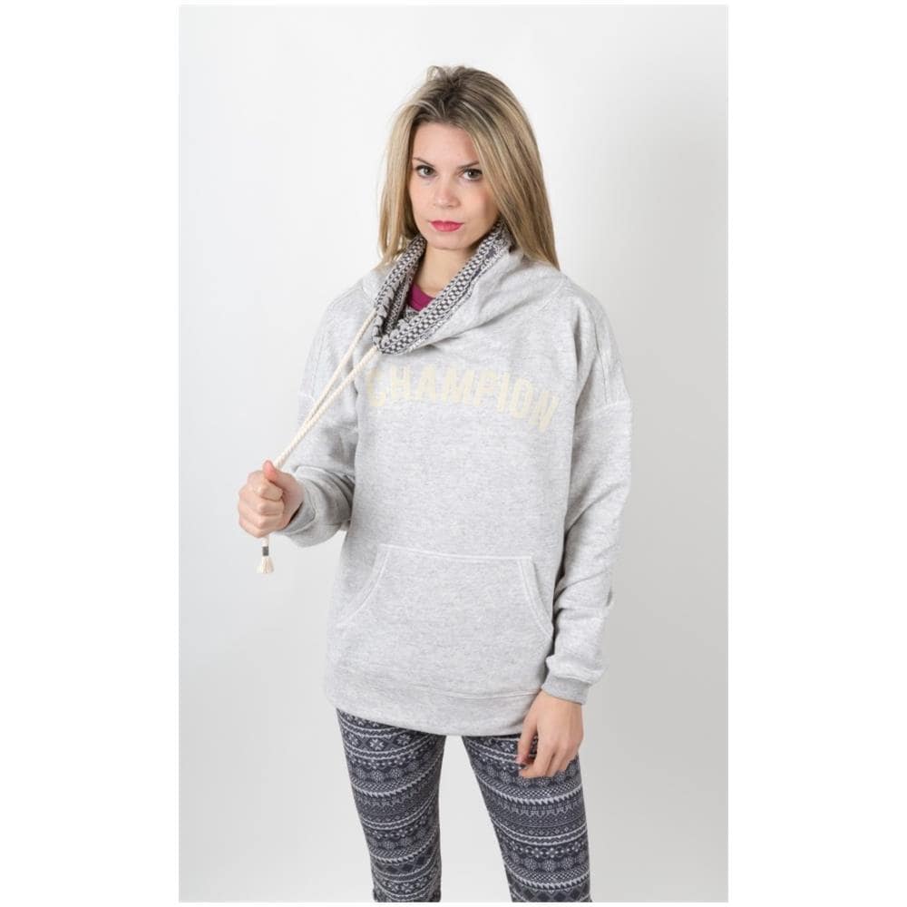 Felpa Donna Winter Prestige Chiusa M Grigio Fantasia - Foto 1