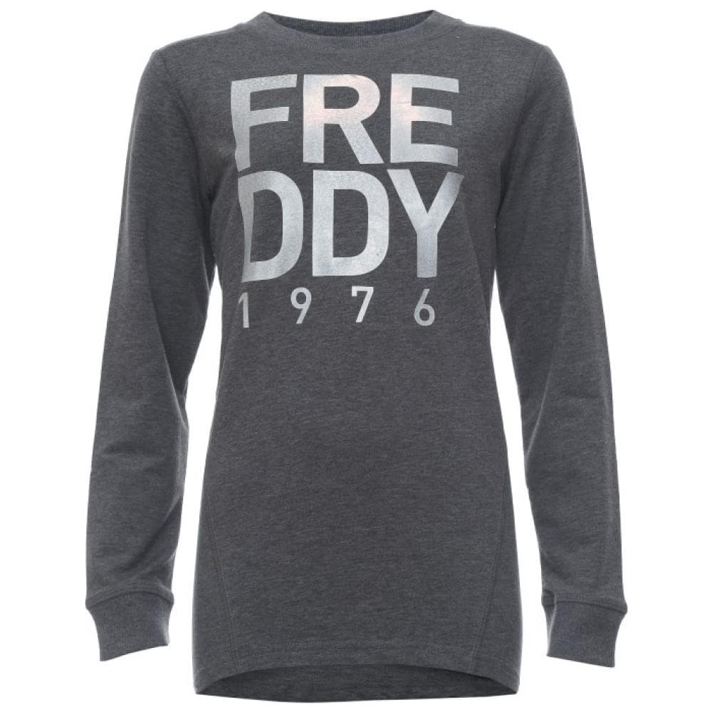 Felpa Bambina Giro Collo 10a Grigio - Foto 1